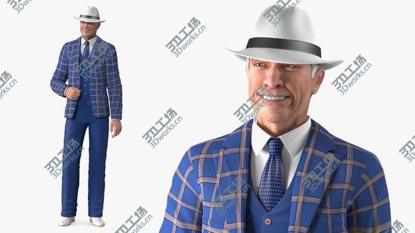 images/goods_img/20210312/Elderly Man Leisure Suit Standing Pose 3D/2.jpg